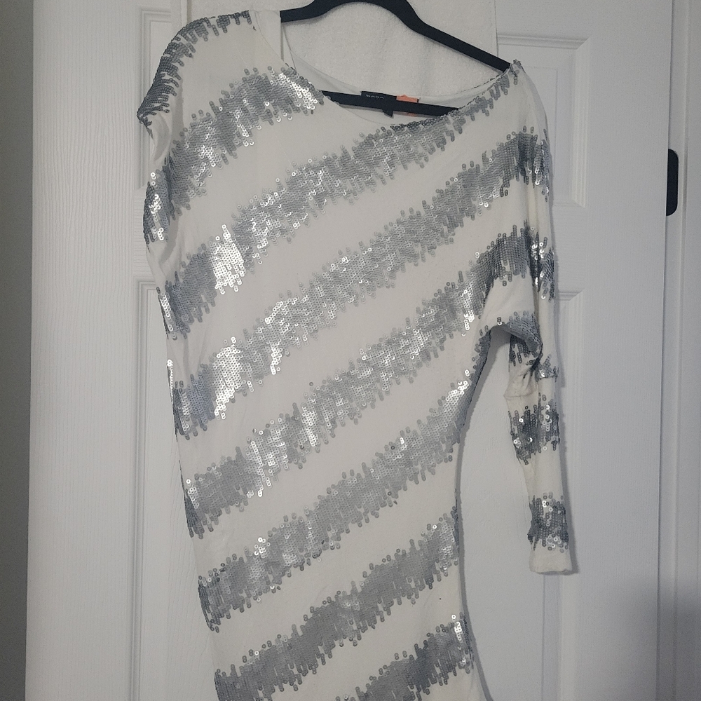 Bebe Sequin Mini Dress - Picture 2 of 2